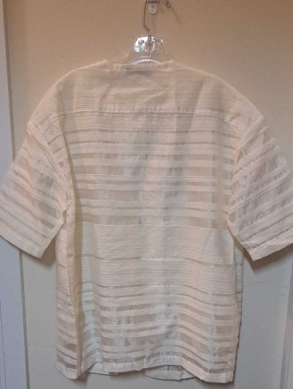 Sheer Panel Blazer - Picture 7 of 11